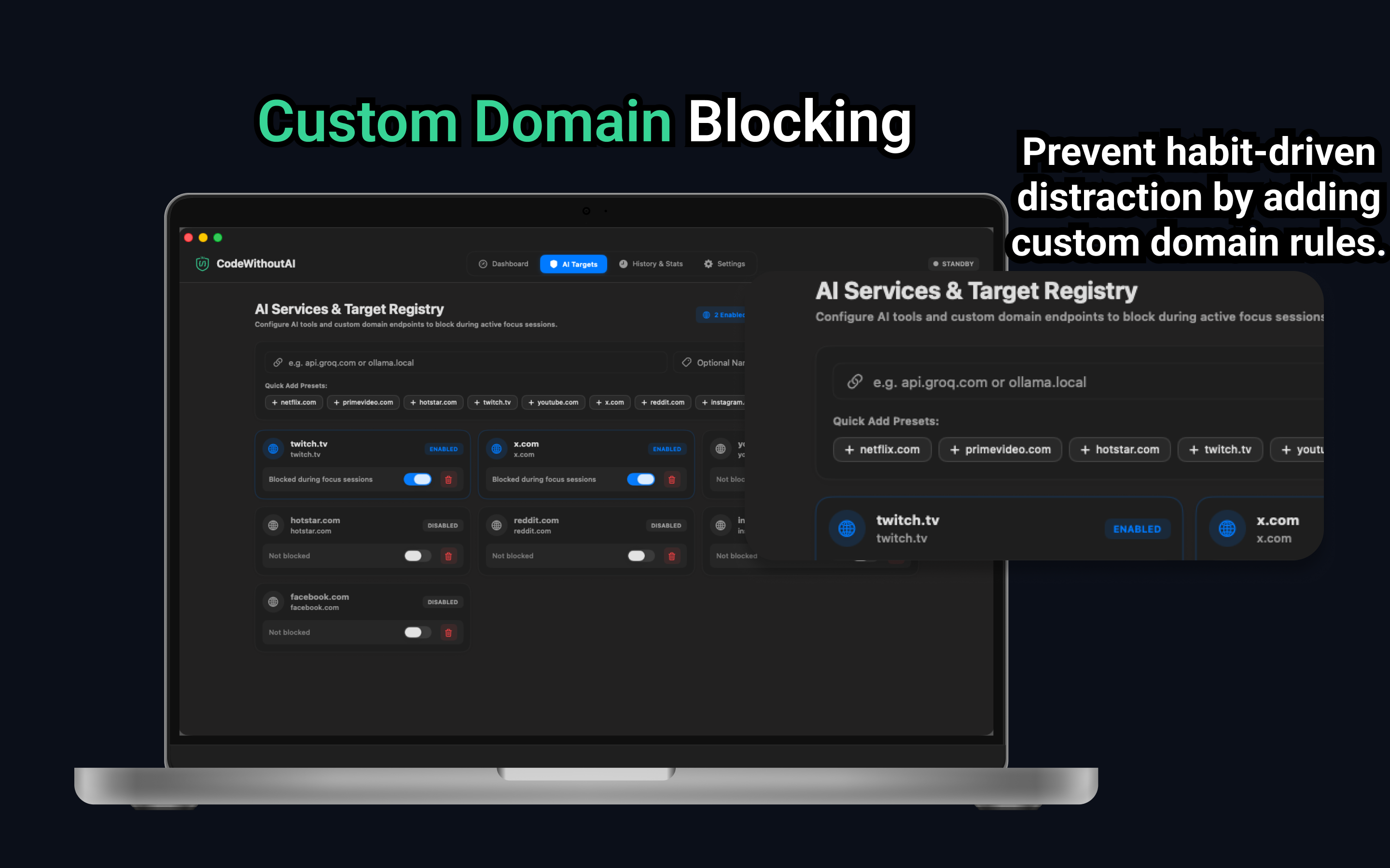 Custom Domain & Endpoint Manager